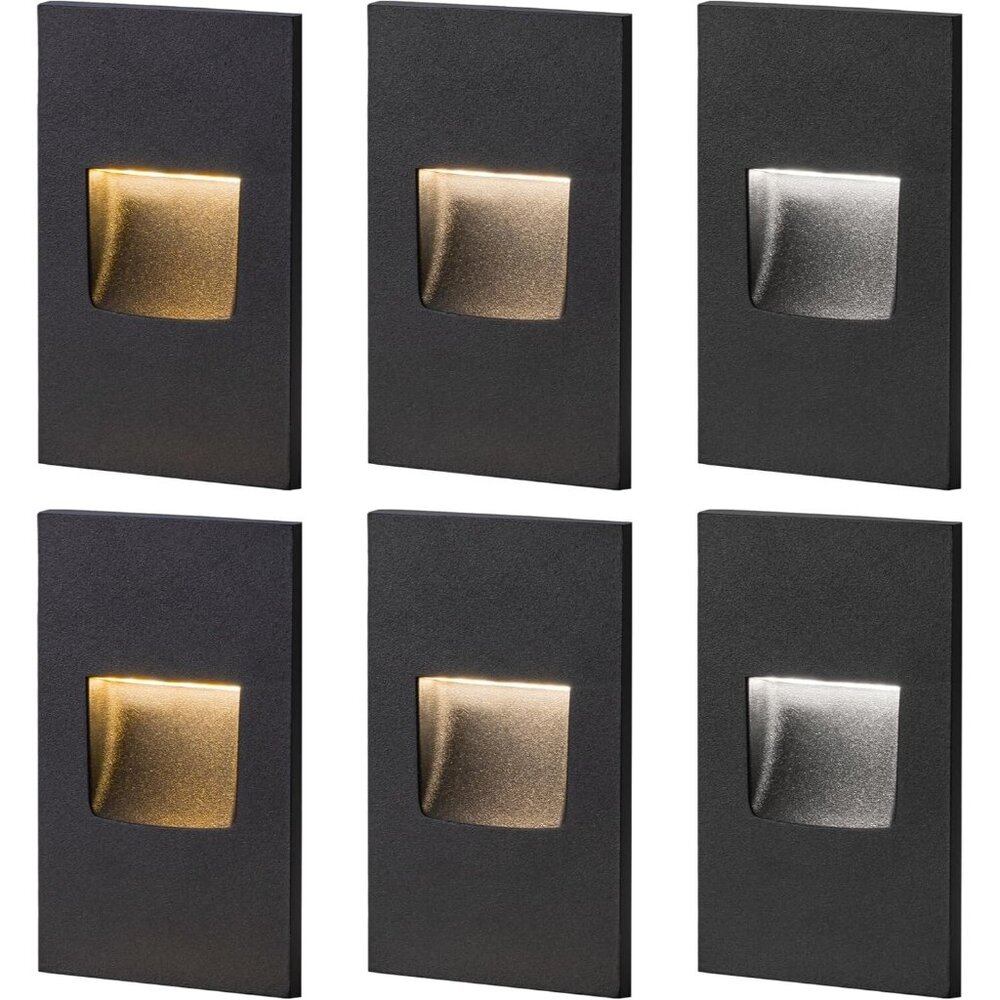 FTL Step Lights Outdoor Stair Lights Indoor LED 120V, Dimmable 150LM 3000K/4000K